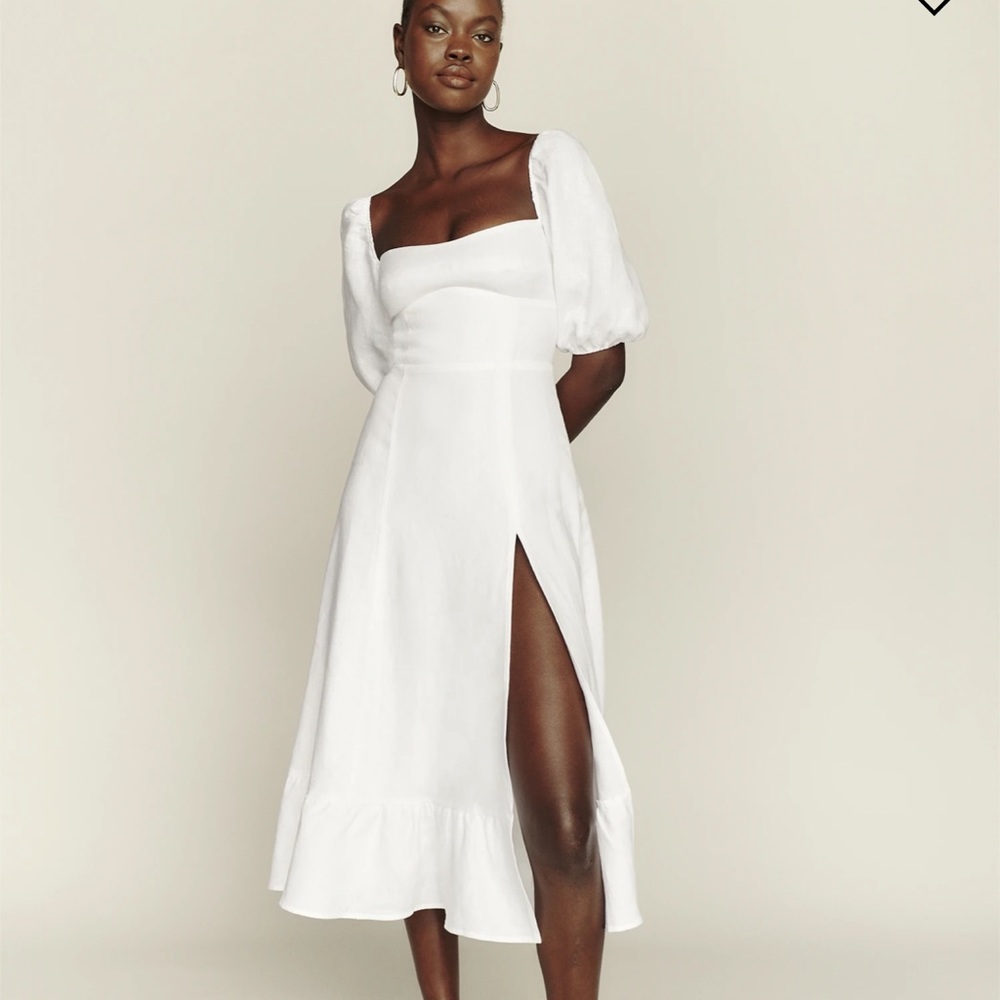 Reformation Belgium linen dress size 4